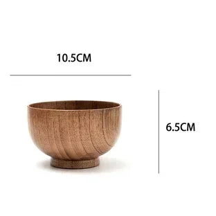 Japanese Style Wooden Bowl