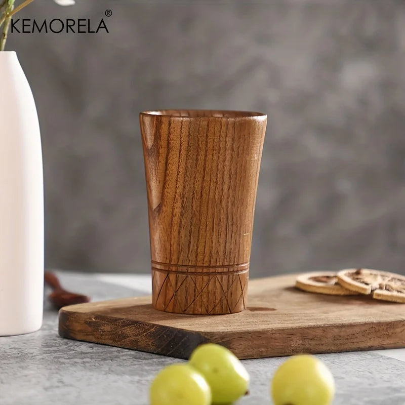Handmade Wooden Tea Cups