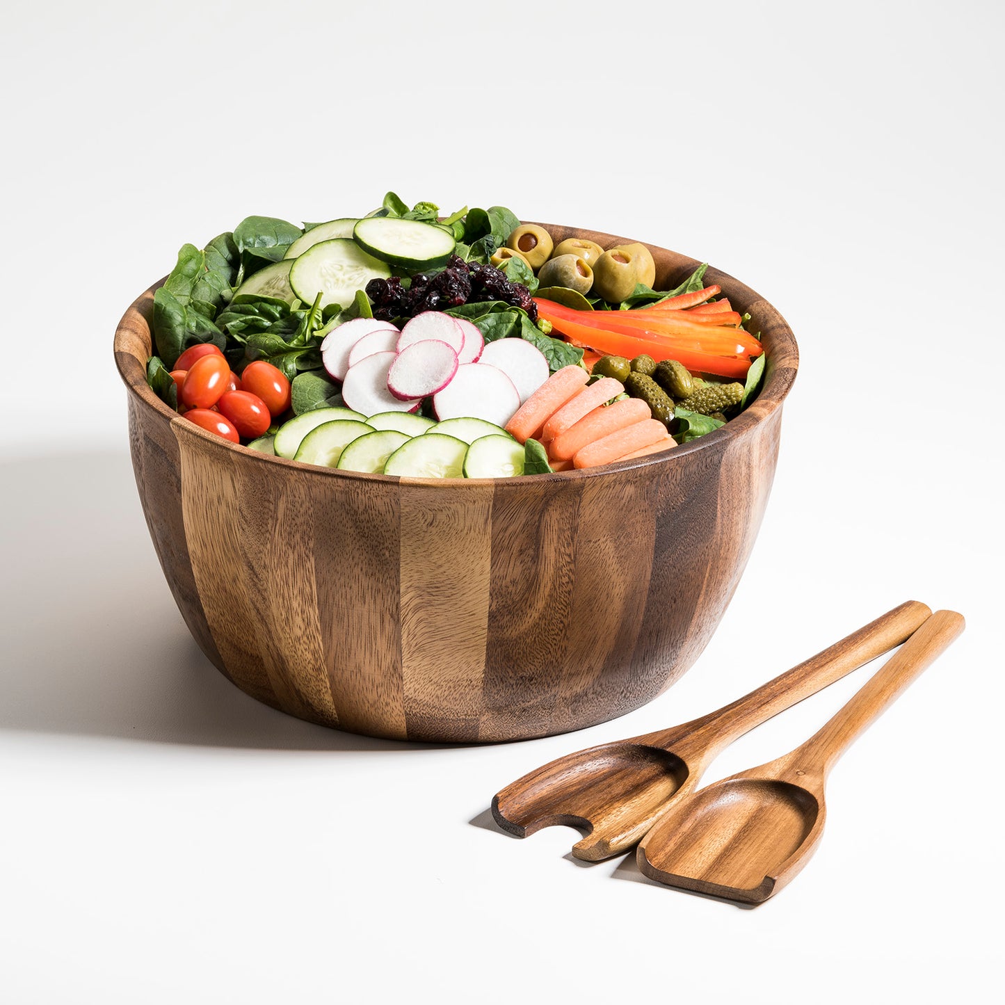 Xtra Large Salad Bowl with Servers