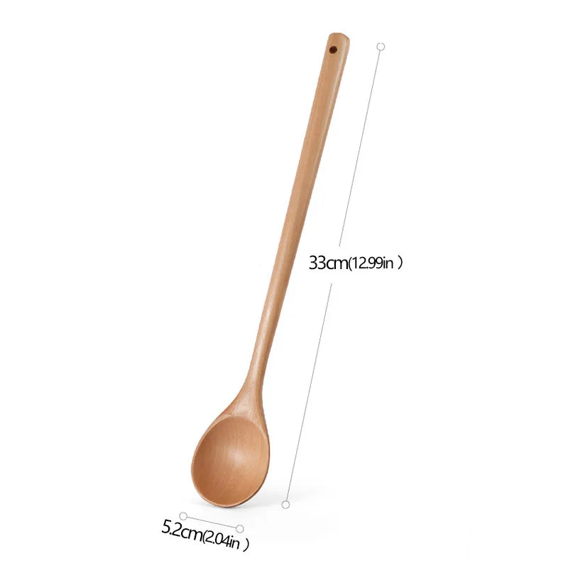 Long Wooden Spoons