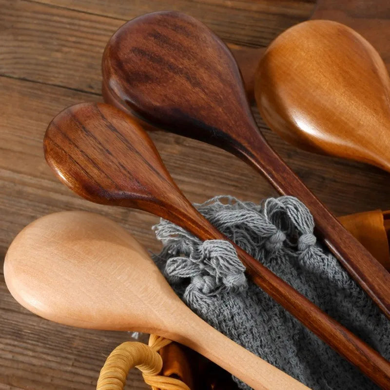 Long Wooden Spoons