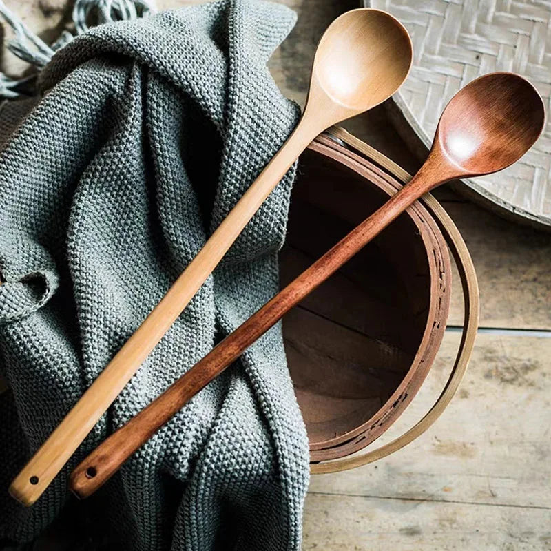 Long Wooden Spoons