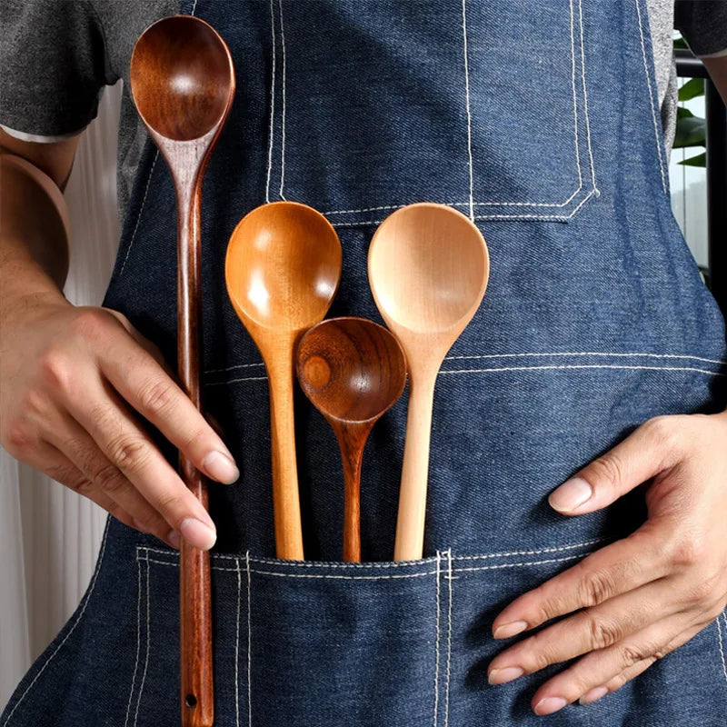 Long Wooden Spoons