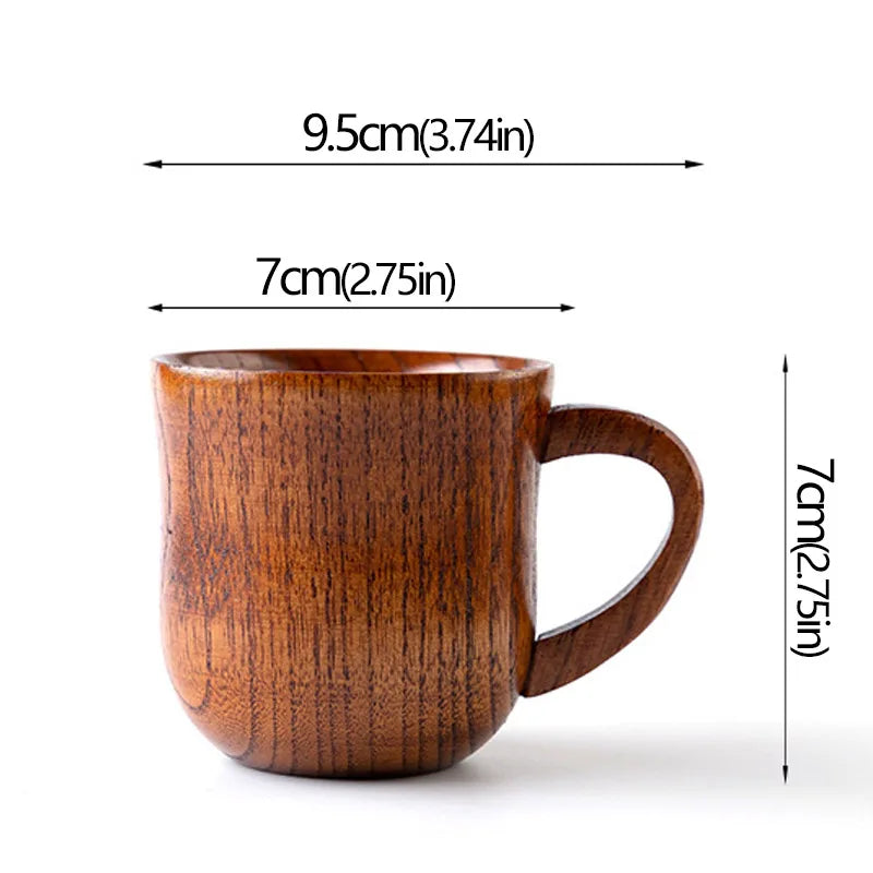 Handmade Jujube Wood Cups