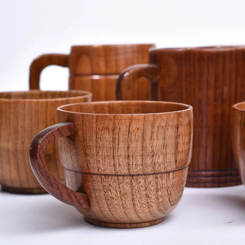Handmade Jujube Wood Cups