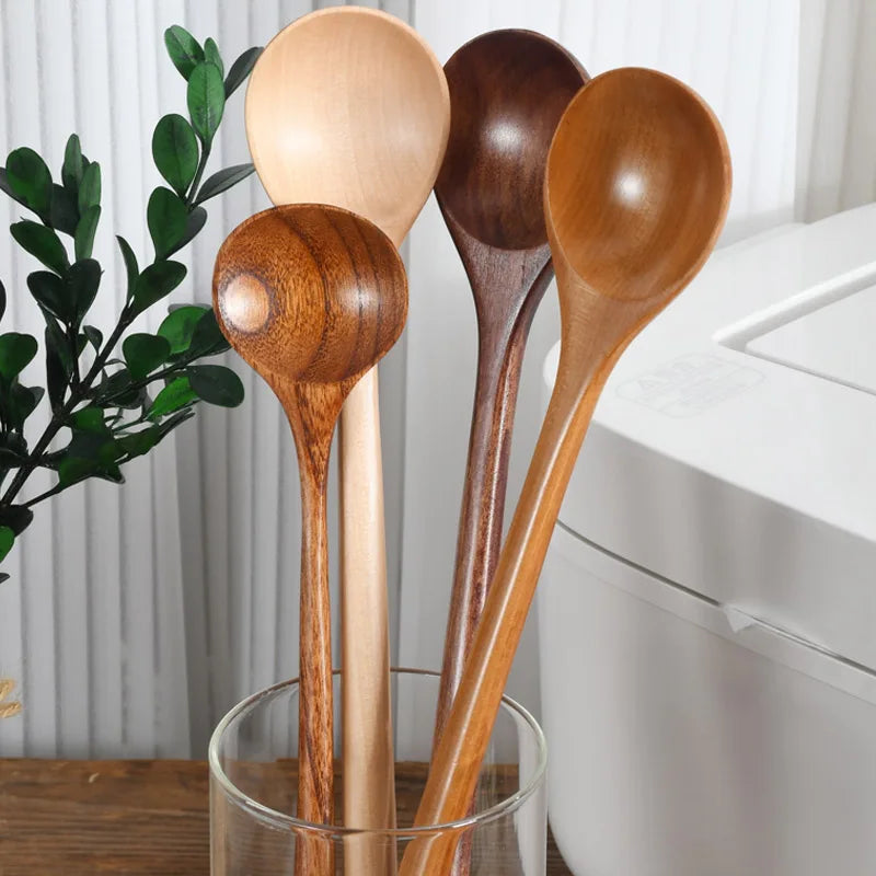 Long Wooden Spoons