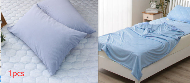 Cooling Blanket with Japanese Q-Max Fiber – Breathable Summer Throw (Optional Pillow Set)